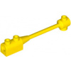 30359b Yellow Bar 1 x 8 with Brick 1 x 2 Curved Top End (Žlutá tyč 1 x 8 s cihlovým 1 x 2 zakřiveným horním koncem)
