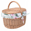 Piknikový kôš Poľsko prútený oválny piknikový kôš