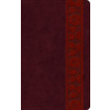 ESV Large Print Personal Size Bible (Trutone, Mahogany, Trellis Design)