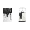 Rancilio Silvia PRO X, černá + Eureka Mignon Specialita, BL white