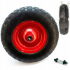 Transportné otočné koleso- Bezútokové koleso pre koliesko + náprava 4,8 400 mm (Transportné otočné koleso- Bezútokové koleso pre koliesko + náprava 4,8 400 mm)