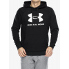 Mikina s kapucňou Under Armour Rival Fleece Logo Hoodie - black/white