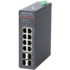 PRIEMYSELNÝ POE SWITCH DS-3T1512HP-SI-8P4F/NOPOWER 8-PORT SFP Hikvision (DS-3T1512HP-SI-8P4F/NOPOWER)