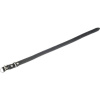 Obojok pre psa Karlie Rondo L 20 mm x 47 cm kožený čierny