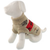 Sveter Dog Fantasy Winter Tale Vianočný pletený so sobmi, M 43cm