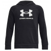 Under Armour Rival Fleece Big Logo Hoodie Black/White XL
