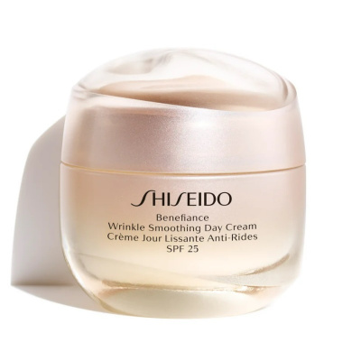 Shiseido Ginza Tokyo Benefiance, Denný pleťový krém proti vráskam SPF 25 (Wrinkle Smoothing Day Cream) 50ml pre ženy