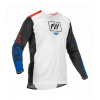 Dres LITE, FLY RACING - USA 2022 (červená/biela/modrá) 2XL
