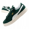 Športové topánky Puma Suede XL Hairy, zelené pánske semišové 397241 02 45