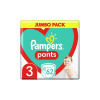 PAMPERS Pants 3 62 ks Jumbo pack - plienkové nohavičky