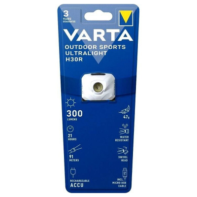 Varta Outdoor Sports H30R Ultra Light Charge 18631W