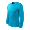 Malfini FIT-T LS 119 Tričko pánske M, Tyrkysová