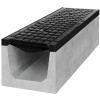 Odvodňovací betónový žľab BIELBET E600 s liatinovou mrežou 1000 x 250 x 200 mm
