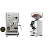 Profitec GO, brushed stainless steel + Eureka Mignon Specialita Smart, CR white