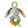 Clementoni Baby Lovely Soft Bunny hrkálka 1 ks