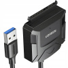 Ugreen adaptér / prevodník pre HDD SSD disk USB 3.0 - SATA, čierny (20611)