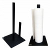 Držiak na toaletný papier - Čierny podkrovie kovový stojan pre papierovú utierku (Držiak na toaletný papier - Čierny podkrovie kovový stojan pre papierovú utierku)