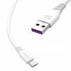 Kábel Dudao USB - USB typ C 2 m biely