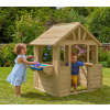 Zwerkules Cubby drevený detský domček na hranie, prírodná 96 x 137 x 138 cm ZW622U, NOVINKA
