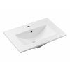 Comad Dance White umývadlo 61x40 cm obdĺžnik umývadlo na nábytok biela UM-2060RB DANCE 60-DP