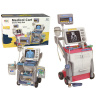 Lean Toys Sada Little Doctor - Svetloružový lekársky vozík