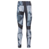 Reebok Lux Bold Printed Leggings Womens Black 4 - 6 (XS)