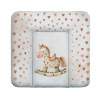 CEBA BABY Podložka prebaľovacia mäkká stredná (75x72) Basic Rocking Horse