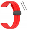 Pásik e-smart24 pre Garmin 22 mm červený