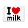Fotoobraz 90x60 cm stredný I Love milk