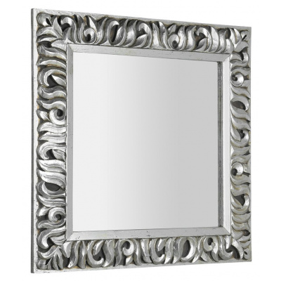 SAPHO ZEEGRAS zrkadlo v ráme, 90x90cm, strieborná IN401