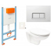 Siko Závěsný wc set do lehkých stěn / předstěnová VitrA Normus VSNOR54680