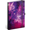 Baagl Notes Galaxie linkovaný 13 × 21 cm