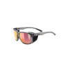 Slnečné okuliare UVEX sportstyle 312, smoke matt/mirror red S4