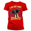Dámské tričko Batman I Do My Own Stunts XL