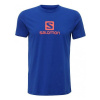 Tričko - Salomon Logo SS Cotton TEE M 382139 - Blue M