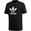 adidas TREFOIL T-SHIRT čierna,biela Pánske tričko L