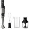 Philips Home HR2683/00 tyčový mixér 1200 W mixér na polievky, sada metličiek na šľahanie, s odmerkou, s mixovacím náčiním, plynulé nastavenie rýchlosti čierna,; HR2683/00
