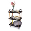 Multifunkční stabilní pojízdný vozík MULTI-TROLLEY 3 patrový