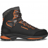 Pánske členkové topánky Lowa Camino Evo GTX Black/orange 8,5UK