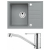 Set Alveus (dřez Intermezzo 30 Beton 81 + baterie Ruta Chrom) SETA364