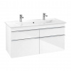 Villeroy & Boch Venticello Umývadlová skrinka, 115x59x50 cm, 4 zásuvky, Glosy White A92901DH