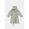 Detský bavlnený župan Liewood Lily Bathrobe LW20667.PPY2 zelená 80/92