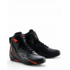 boty FASTER-4 DRYSTAR, ALPINESTARS (černá/červená fluo, vel. 46)