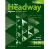 New Headway Fourth edition Beginner Teacher´s Book with Teacher´s resource disc - John a Liz Soars