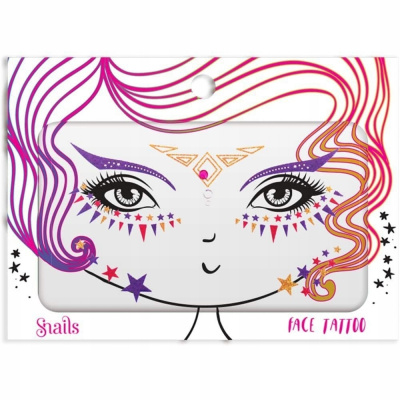 Snails Face Tattoo tetovačka na tvár Fairy Dust