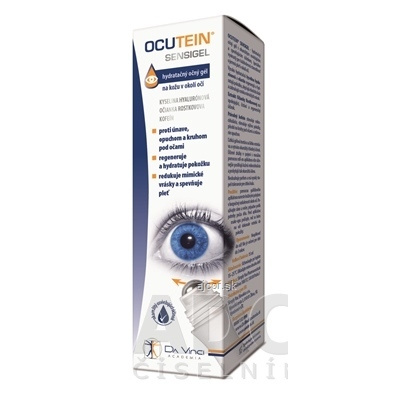 Simply You Pharmaceuticals a.s. OCUTEIN SENSIGEL - DA VINCI hydratačný očný gél 1x15 ml