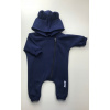 Detská kombinéza - Detské kombinézy Shyte 86 NAVY BLUE, modrá, modrá (Myš izolovaná námornícky oblek, 86)
