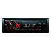 Pioneer MVH-230 autorádio s USB a Bluetooth s integrovaným mikrofónom červené (MVH-230BT)