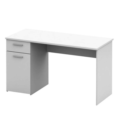 Kondela Písací stôl, biela, EGON 0000094882