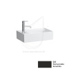 LAUFEN KARTELL Umývadielko do nábytku bez otvoru 46 x 28 cm čierna lesklá H8153350201121